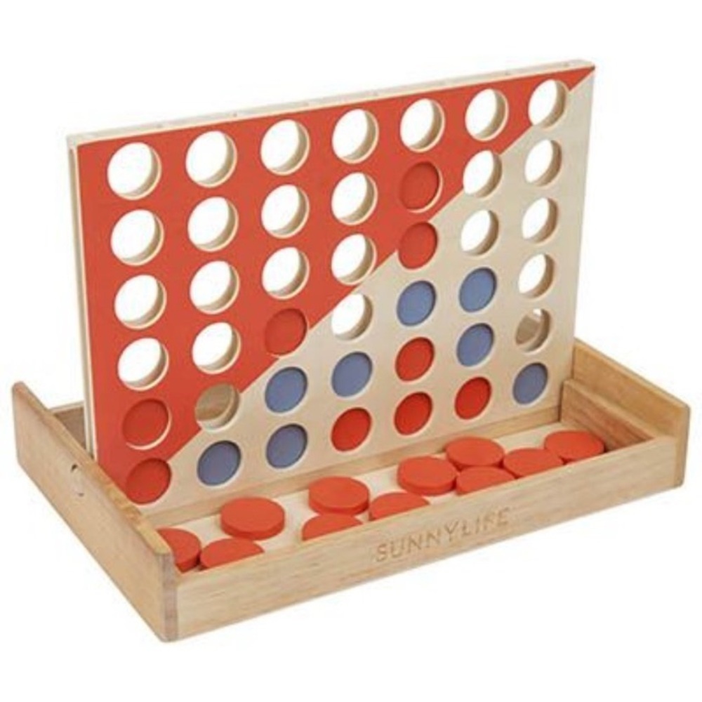 Anthropologie sunny life Travel 4 In A Row Game new in package